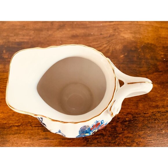 Blue Danube Mascot Japan Creamer and Sugar Bowl with Lid NA-1010 VG Condition - Picture 7 of 13